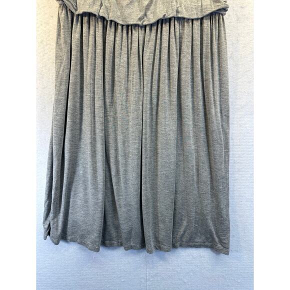 Gilli Stretch Knit Women Modcloth Beachy Dress Size 2X Soft Sexy Grey - Picture 2 of 9